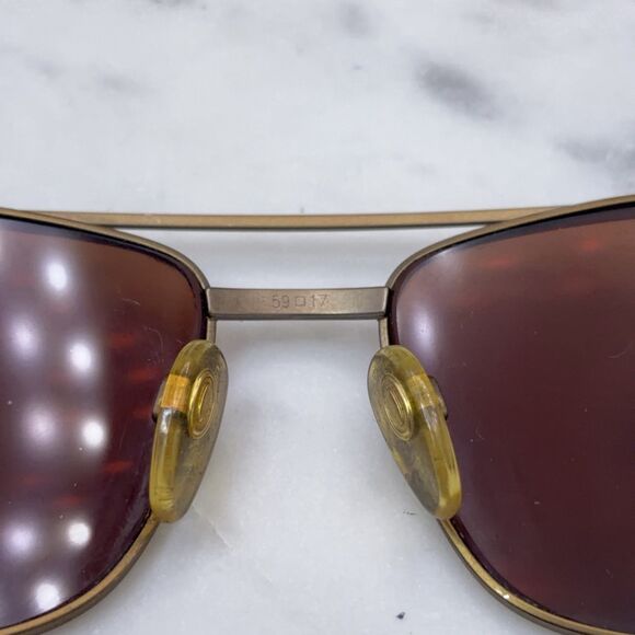 Sergio Tacchini ST 1060-S T8060-S-P Large Bronze Gold Sunglasses Frames Only 140 main image 4